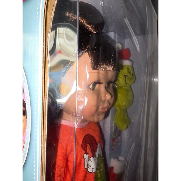 NIB My Life As 18" Poseable Doll – Grinch Sleepover Set (Brunette/Green Eyes) - Picture 12 of 16